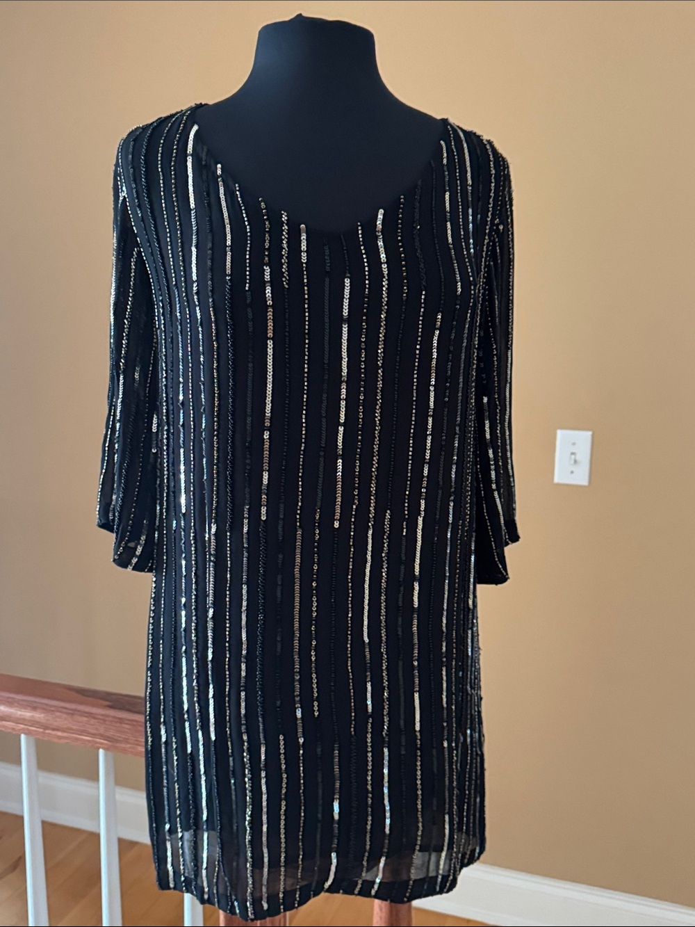 Velvet by Graham & Spencer Black dress with Brand Label
